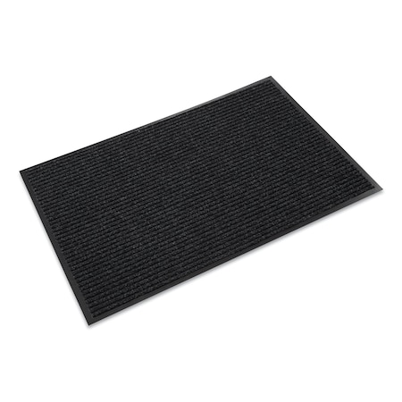 Crown Matting Technologies Floor Mat, 0.38" Thick, Charcoal, 48 in W x 72 in L NR 0046CH